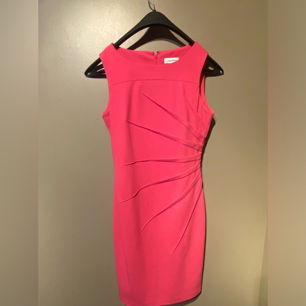Calvin Klein Size 6 Dress Pink